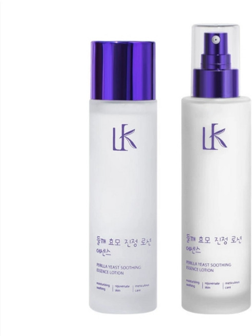 LK 紫蘇酵母舒緩精粹水乳 補水 保濕, 1個, 水乳組合裝