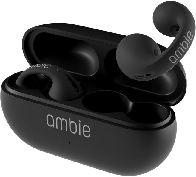 【竭力萊姆】日本 ambie AM-TW02 耳機 高通 cVc8.0 降噪 aptX 高音質, 二代 Black×Black