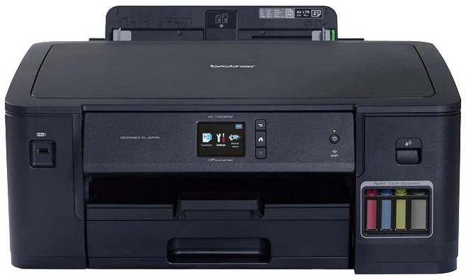 Brother HL-T4000DW 送WOKY保溫瓶 A3單功能印表機 原廠連續供墨 雙面列印 WiFi, 加購副廠墨水一組黑300彩130 送100, T4000DW, 含四色防水副廠墨水
