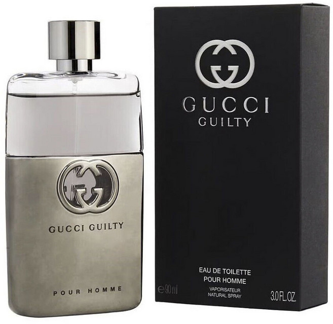GUCCI 古馳 Guilty罪愛男性淡香水, 1瓶, 90ml