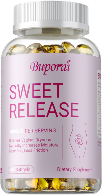 Buporai SWEET RELEASE 改善陰道乾澀 增加濕潤, 1個, 60顆
