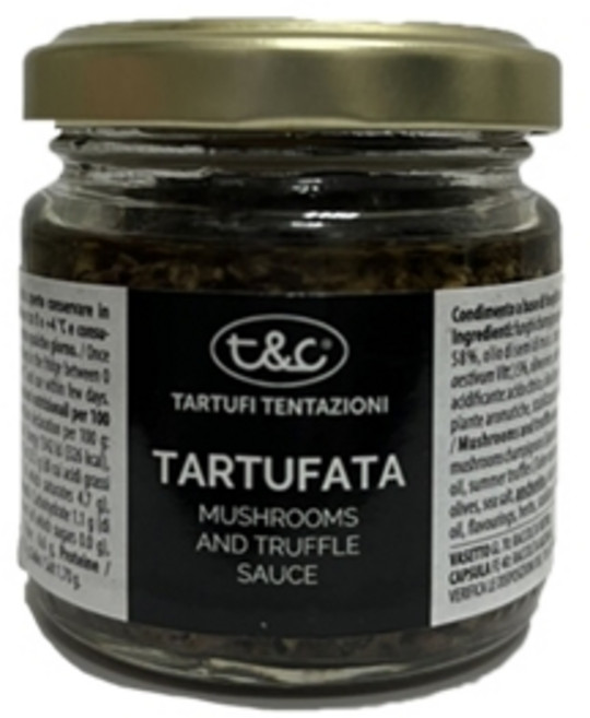 T&C SALSA 夏季黑松露醬 松露蘑菇醬 80g, 1個