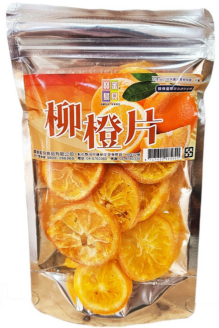 寶島蜜見 柳橙片, 1個, 100 公克