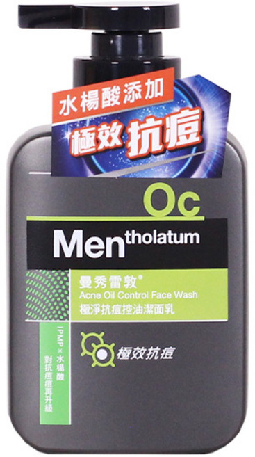 曼秀雷敦 男士保濕活力潔面乳 150ml, 1件, 極淨抗痘控油