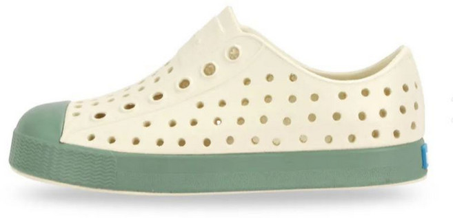 Native Shoes JEFFERSON KIDS 牛奶骨X恬靜綠