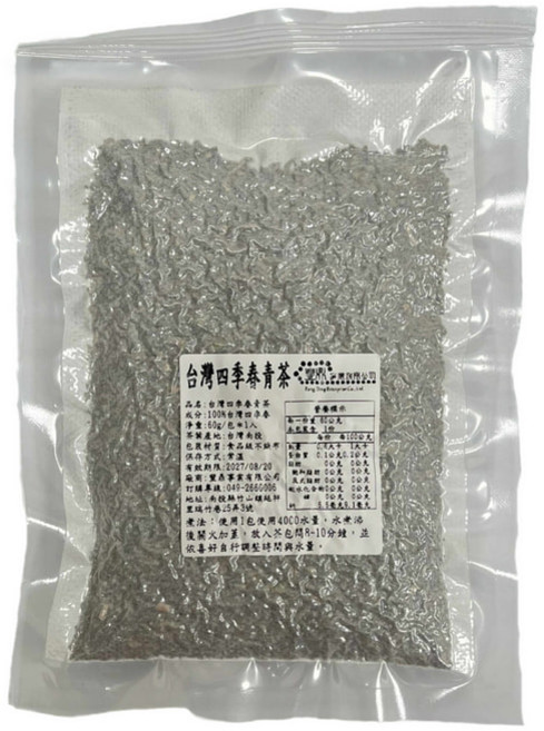 豐鼎 四季春青茶茶包 自然回甘 每日飲茶好搭檔, 1個, 1個裝, 60g