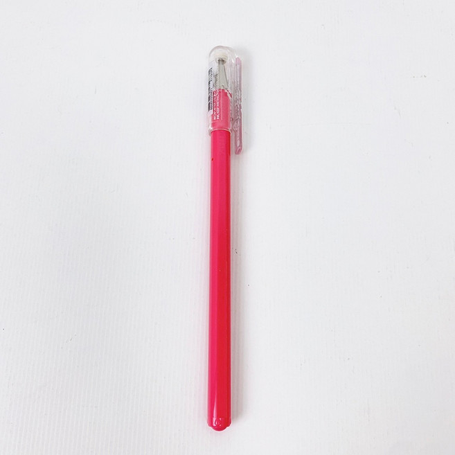 Pentel 飛龍 MATTEHOP K110 繽紛高彩中性筆 1.0mm 蝴蝶筆 深色紙OK, 1個, 粉色