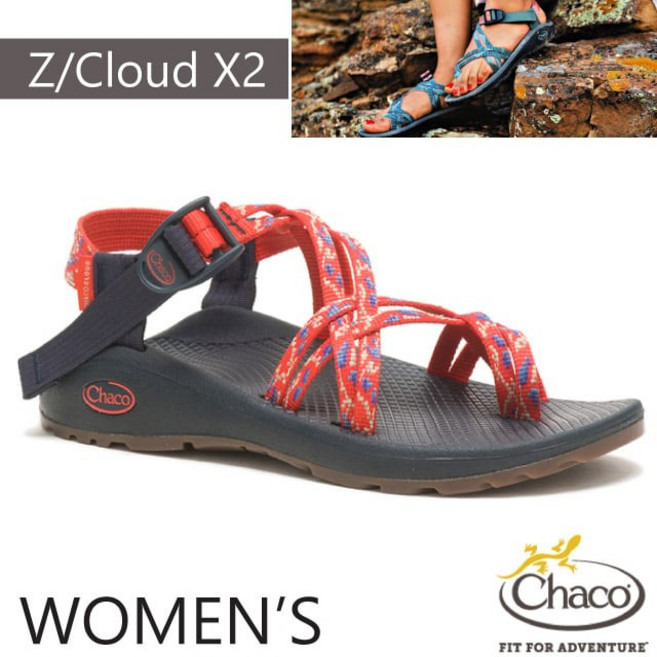 Chaco Z/Cloud X2 寬楦雙織帶休閒運動涼鞋 女款