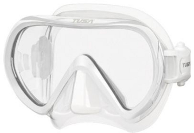 TUSA M-1011 INO 單面鏡, W透明矽膠白框