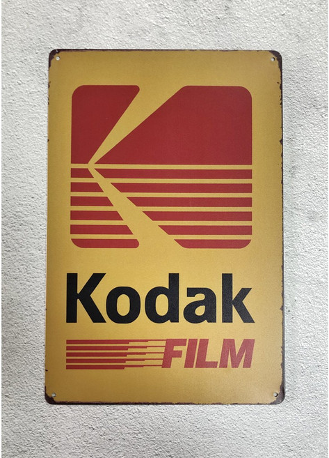 柯達 Kodak 復刻 鐵牌, 1個