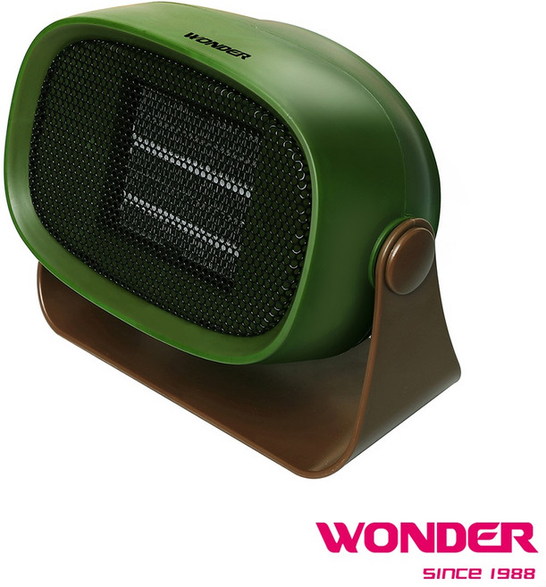 WONDER 陶瓷電暖器 WH-W13F, 綠色