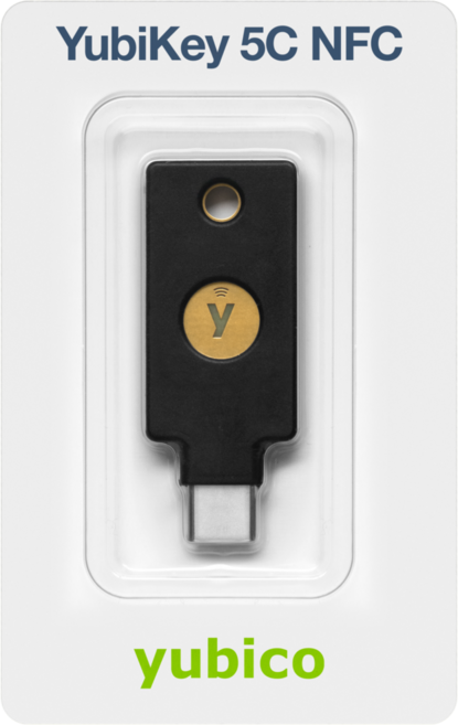Yubico Yubikey 5C NFC 安全金鑰 雙重驗證 電腦安全防護