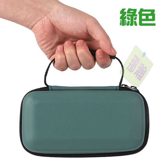 多媒體 F29 藍牙喇叭 收音機 便攜插卡音響 支援TF/USB/AUX/錄音 1200mAh電池, 只有收納包【綠色】手把保護收納包, 綠色