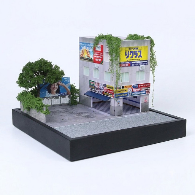 MOREART 1:64 維修店場景 模型, 1個