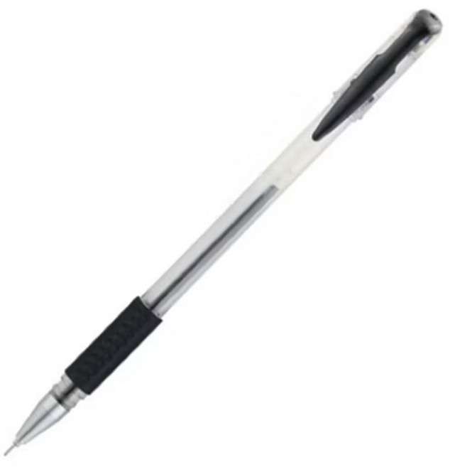 0.5mm 彈頭筆 文具 簽字筆 辦公室用品, 原子筆 黑色, 1個