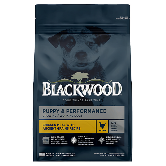 BLACKWOOD 特調幼犬配方乾飼料, 1袋, 4.5lb