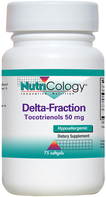 Nutricology Delta-Fraction生育三烯酚軟膠囊 50mg, 75顆, 1罐