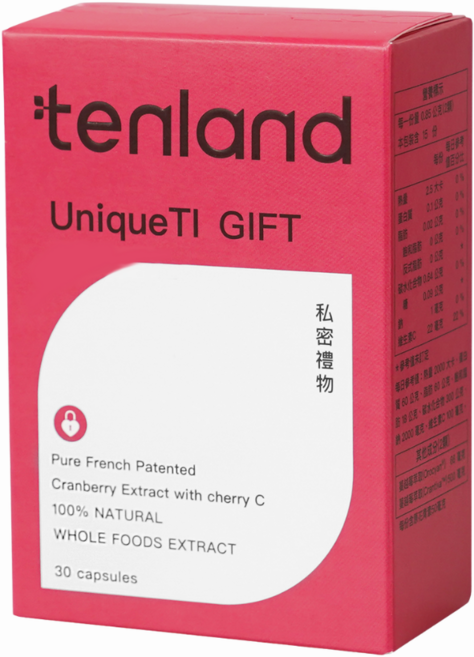 tenland 法國專利蔓越莓C 女性私密保養, 1個, 30顆