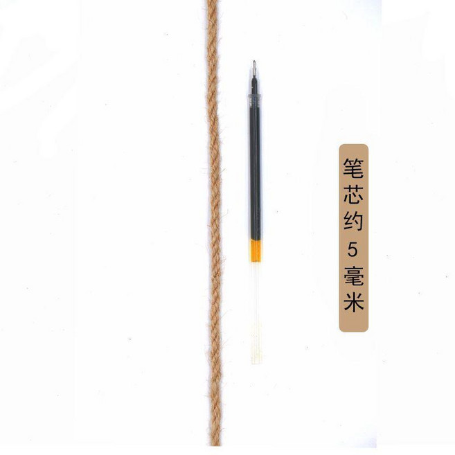 麻繩 復古麻繩 黃麻線繩子手工材料繩捆綁粗, 1個, 4mm10米 4