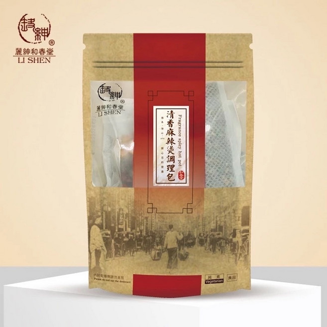 和春堂 清香麻辣燙 60g/包 麻辣鍋湯底, 1個, 【清香麻辣燙】60g/包