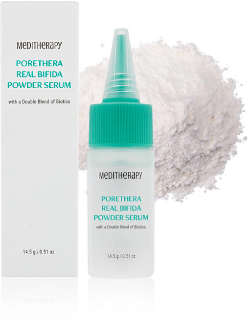 MEDITHERAPY Porethera 酵母粉毛孔堵塞精華 毛孔緊緻 提亮膚色 益生菌修護, 1個, 100g
