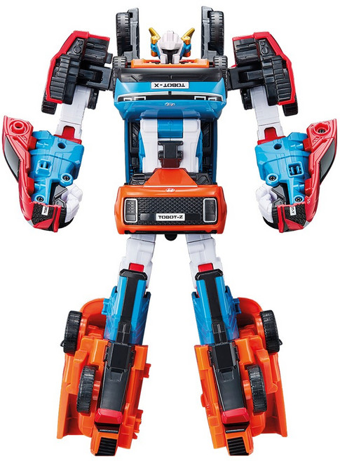 TOBOT 機器戰士 NEW TOBOT NEO TRITAN 變形機器人玩具, 1個, Multi-color