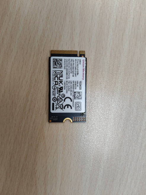 【Union Memory憶聯】SSD 1T AM541(拆機良品), AM541, 1024GB