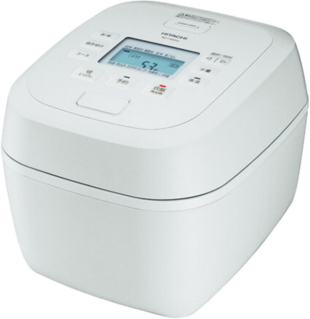 HITACHI 日立 家用電子鍋 5.5人份 RZ-Y100HJ, 白色, 單一商品