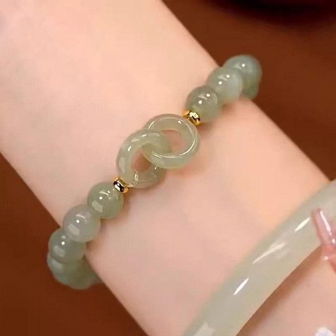 優選 環環相扣手鍊女甜美復古簡約高級閨蜜生日禮物 副廠產品
