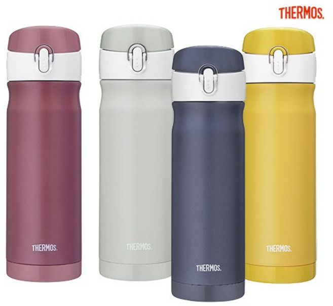 THERMOS 膳魔師 不鏽鋼真空保溫瓶 500ml 保溫杯 JEWC-500 保冷瓶, 紫色(左一), 1個