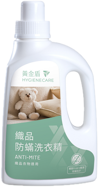 黃金盾 防螨織品洗衣精, 1個, 1L