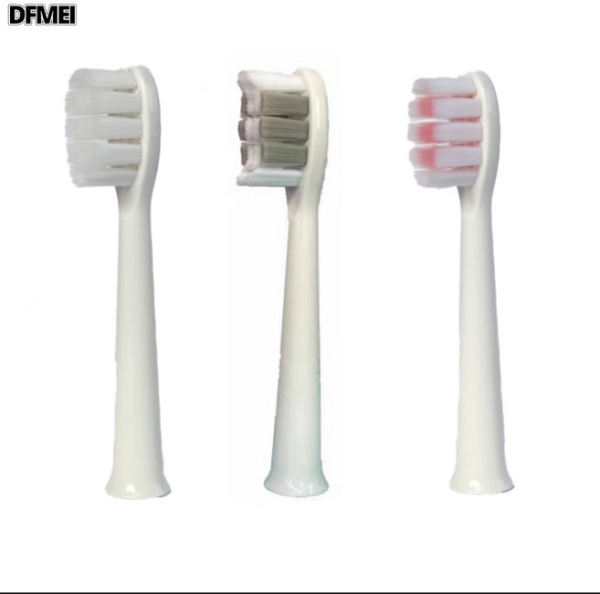 DFMEI 聲波電動牙刷隱藏式充電線情侶成人家用 軟毛牙刷電動獨立包裝6檔, 1個, 如圖, 【三色裝三支】6789