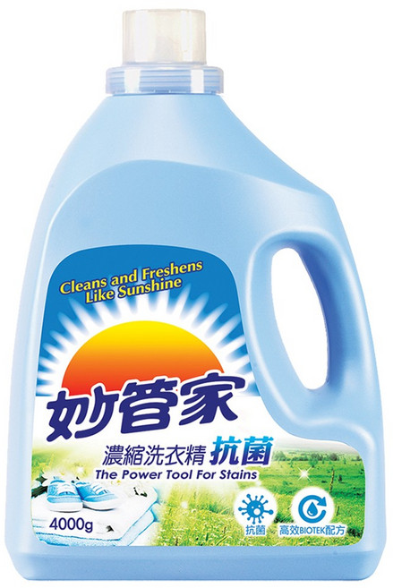 Magic Amah 妙管家 抗菌 濃縮洗衣精 4kg 1桶, 4000g, 1個
