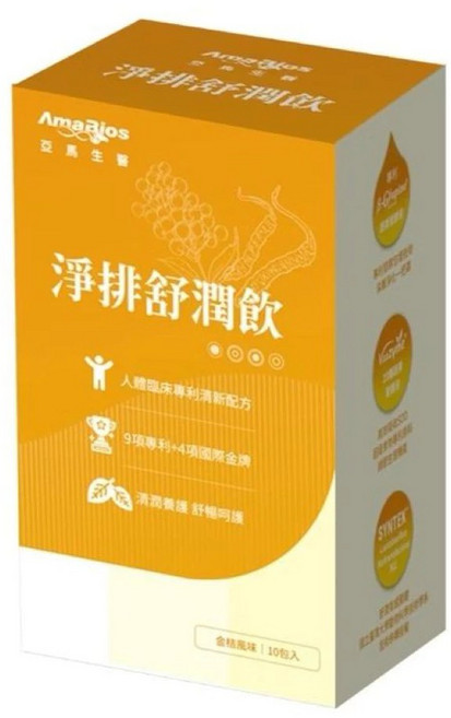 亞馬生醫 淨排舒潤飲, 1個