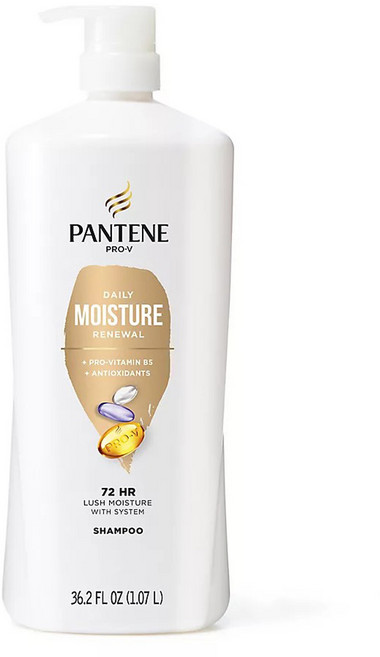 PANTENE 潘婷 日常保濕更新版洗髮精, 1個, 1.07L