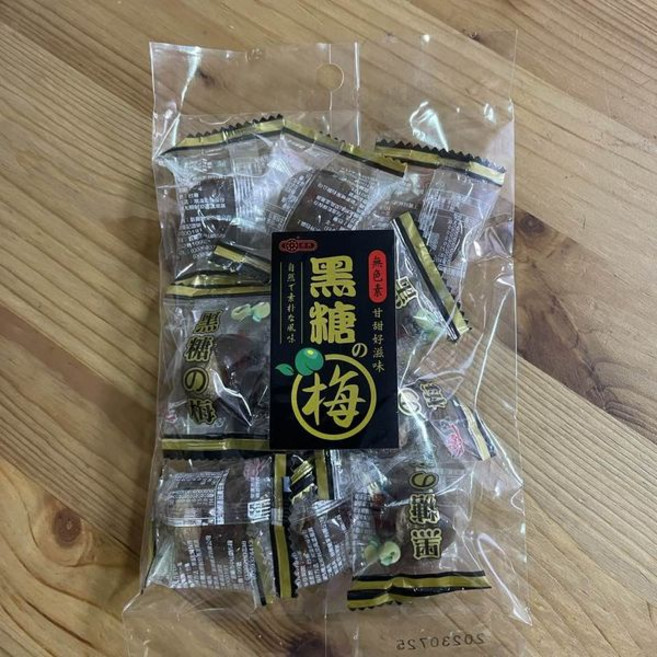 惠香食品 黑糖梅 古早味零食, 1個