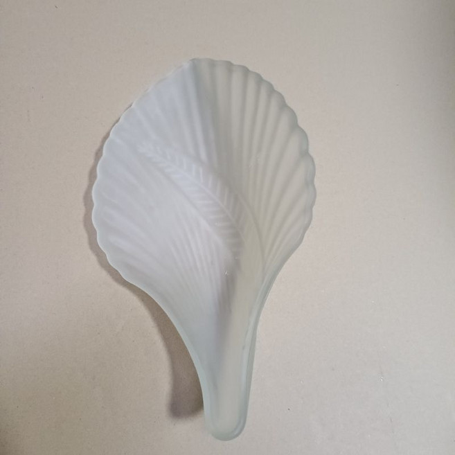 奶白磨砂玻璃燈罩 直筒燈罩 吊燈吸頂燈配件 壁燈臺燈E27燈罩, 葉片寬17cm*高30cm, 奶白