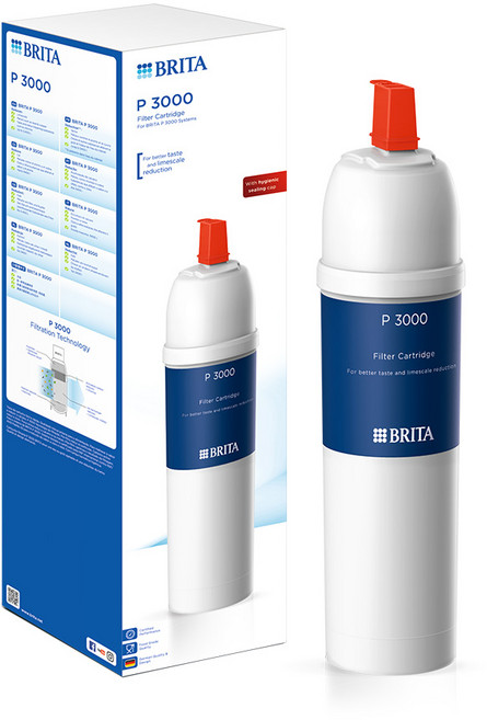 德國BRITA mypure P3000長效型濾芯 - 台灣水質專用 硬水軟化, 1個, P3000