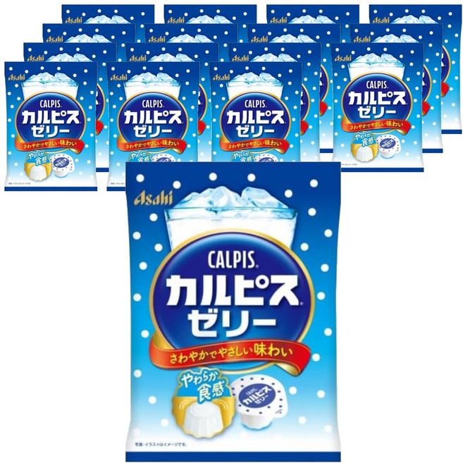ASAHI Calpis 清爽柔軟軟糖, 16個, 210g