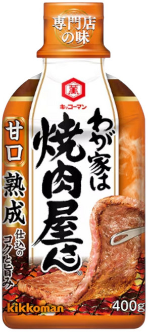 龜甲萬 我家是烤肉店 甜味, 1個, 400g