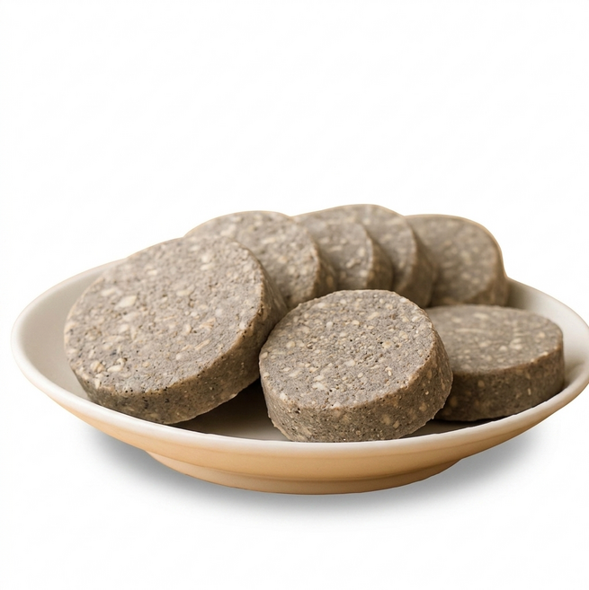 黑芝麻蒟蒻燕麥餅乾 輕鬆解饞, 1個, 120g