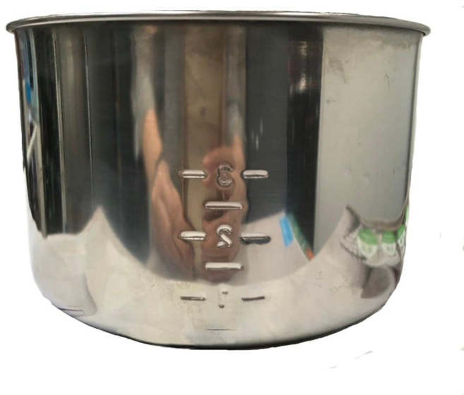TATUNG大同 原廠三人份不鏽鋼內鍋 電鍋配件 食品級不鏽鋼材質, 1個, CSUS3079
