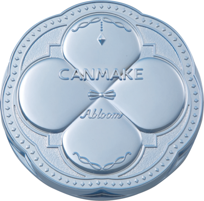 CANMAKE Abloom 光澤定妝粉餅 01四葉草, 1個