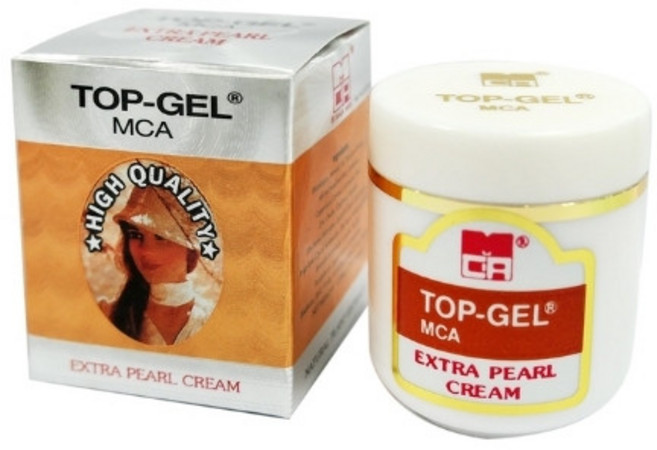 TOP-GEL MCA 珍珠霜 18g, 1個