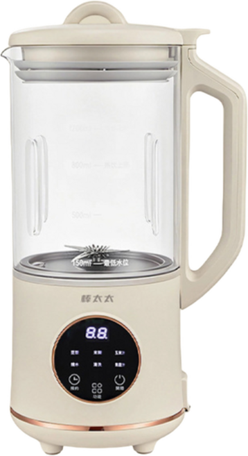 粹太太 多功能輕音破壁機 家用加熱輔食機 無渣免濾榨汁機, 1200ml豪華款 - 56葉精鋼刀頭2