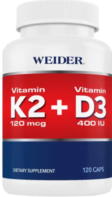 威德 維生素 K2 + D3 膠囊, 1個, 120份