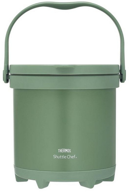 THERMOS 膳魔師 4.5L 不銹鋼真空燜燒提鍋 TCRA-4500/4501 燜燒鍋 悶燒鍋 保溫保冷, 森活綠境, 1個