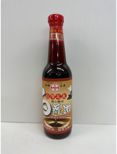 大同 白蔭油 台灣名產 淺釀造 500ml, 1個