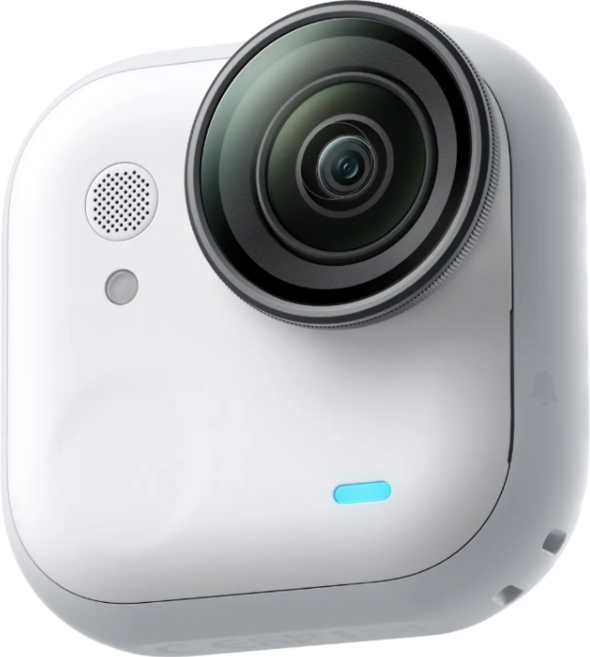 Insta360 GO Ultra 迷你輕巧4K運動相機 解放雙手 磁吸固定 AI智慧編輯, 白色