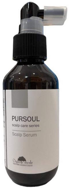 PURSOUL Organic mode 頭皮精華液 紅花苜蓿巴西香莓 舒緩保濕調理 120ml, 1個, 紅花苜蓿頭皮精華液 120ml